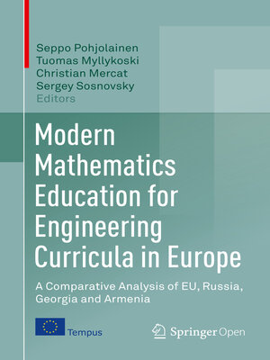 cover image of Modern Mathematics Education for Engineering Curricula in Europe